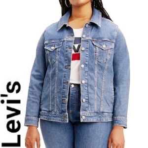 NEW! LEVI'S Original Trucker Jean Jacket 2X.